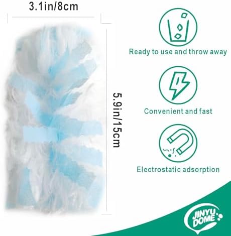 Disposable Duster Refills Heavy Duty Dusters Refills,S wiffer Cleaning Dusters,20 Unscented Dusters…