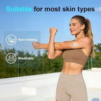 20 Pack Freestyle Libre 2 Covers Waterproof, Adhesive Patches for Freestyle Libre 2 Sensor Covers, Continuous Protection for 14 Days, NO Glue in The Center, Pre-Cut Transparent Adhesive Sports Tape