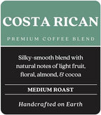 Copper Moon Medium Roast Whole Bean Coffee, Costa Rican Blend, 2 Lb