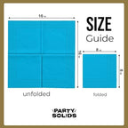 Turquoise Dinner Napkins Disposable Everyday 50 Pcs 2 Ply Turquoise Napkins Disposable Paper Everyday For Parties & Party Supplies