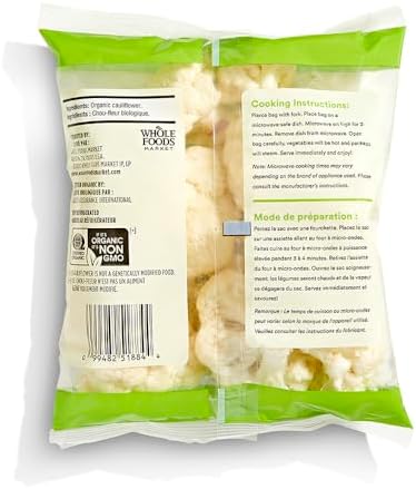 365 by Whole Foods Market, Organic Cauliflower Florets, 10 oz