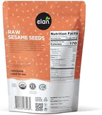 Elan Organic Sesame Seeds, Non-GMO, Vegan, Gluten-Free , 8.8 oz