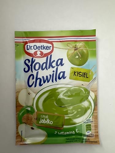Dr.Oetker Kisiel Slodka Chwila Hot Jelly Dessert: APPLE Pack of 5