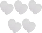 FRCOLOR 5pairs High Heel of Self-Adhesive Sole Protectors for Noise Reduction and Enhanced Grip Slippery