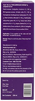 KERALA ayurveda Neelibringadi Keram - Pack of 3