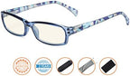 CessBlu Blue Light Filter Computer Reading Glasses for Women