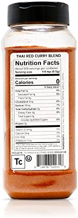 Spiceology - Thai Red Curry Powder Seasoning - Thai Spices - 16 oz