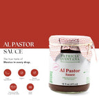 Patricia Quintana Al Pastor Cooking Sauce - Authentic Artisanal Mexican Marinades - Perfect for making Al pastor Tacos, Burgers, Grilled Chicken and More (16 oz, 2 Jars)