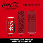 Coca-Cola Coke Zero Sugar Diet Soda, 10 Pack