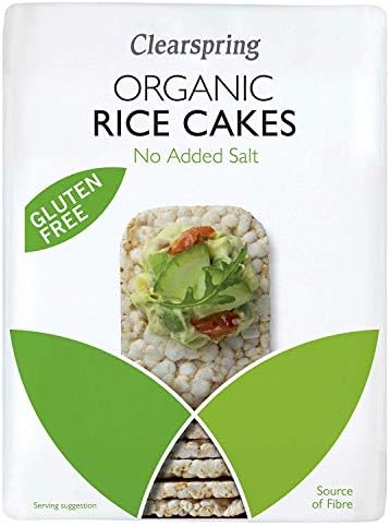 Clearspring Organic Thin Rice Cakes No Added Salt 130g
