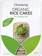 Clearspring Organic Thin Rice Cakes No Added Salt 130g