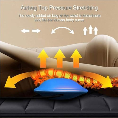 Massage Mattress Pad with 20 Neck Shiatsu Kneading Massage Heads,9 Modes 9 Levels,Full Body Heated Massage Mat for Neck and Back,Lumbar Calf Foot Massage Relaxation Heating Pad