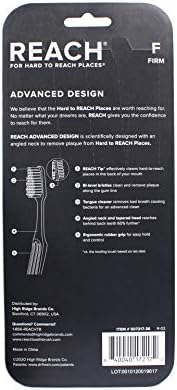 REACH Advanced Design Adult Toothbrush, Firm, 7 Count