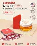 Sugardoh Sugar Waxing Kit for Women As Seen On Shark Tank (Mini Kit Firm) Face, Arms, & Legs, Sugar Wax Hair Removal- Sugaring Tiktok Viral Products- Bikini Wax Kit for Women - Sugaring Kit