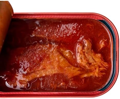 Sanniti Mackerel Fillets in a Rich Tomato Sauce | Super Food | High in Protein | High in Omega 3, 4.4 oz (Pack of 3)