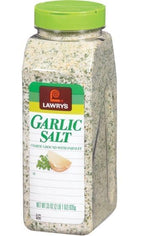 Lawry"s-Coarse Ground Garlic Salt with Parsley, Big Bottle - 33 oz – Premium Seasoning Blend, Kosher Bundle with Scoop