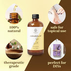 Calendula Oil - Premium Carrier Oil | Nourishing for Skin, Face, Body, Hair Revitalization | Hydrating, Vegan & Cruelty-Free, 16 Fl Oz