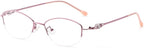 Super Light Old Reading Glasses, AR Anti-Reflective Coating, Eyeglasses, Blue Light Blocking, Anti Glare, Quality Readers (Color : Pink, Size : 3.0)