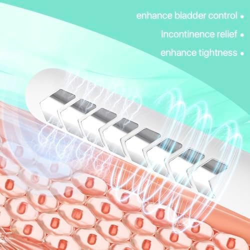 Pelvic Muscle Trainer, Electric Pelvic Muscle Exerciser for Kegels for The Treatment of Female Postpartum Repair, Urinary Incontinence