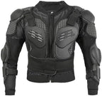 Kids Motorcycle Armor Jacket Spine Chest Protection Dirt Bike Suit Children Full Body Gear Motocross for Cycling Racing Ski