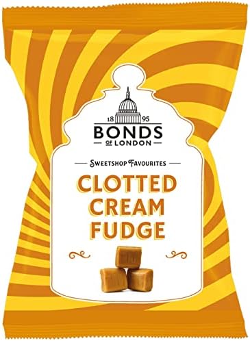 Original Bonds Of London Clotted Cream Fudge Bag Vanilla Flavored Fudge Made With Clotted Cream British Fudge Candy