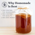 Cultures for Health Certified Organic Kombucha Starter SCOBY | Heirloom Culture for Unlimited Batches | Shelf-Stable Dehydrated Scoby for Fresh Activation | Brew Your Own Probiotic Tea | pH Test Strips Included
