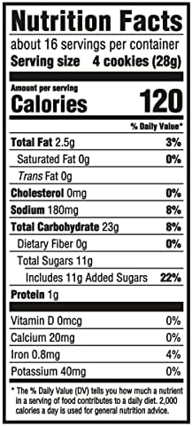 Ginger Snaps Cookies, Ginger Cookies, 16 oz