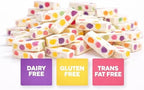 14 oz. Italian Jujube Nougat Candies - Tropical - Soft & Chewy With Fruity Jelly Beans - Bulk Bags By Lyza's Sweets & Treats