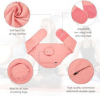 Ostomy Belt | Ostomy Bag Cover | Ostomy Wrap for Sport & Swimming | Ostomy Support Belts for Men & Women | Colostomy Bag Cover Belt | Inner Pocket to Hold Ostomy Pouch, S, Pink