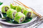 Genki Wasabi Tobiko – Green Flying Fish Roe Caviar – 1.1 lb (500g) | Wild-Caught Taiwan | Premium Sushi Caviar