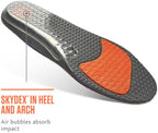 Sof Sole mens Airr Performance Full-length Insole, Orange, Men s 7-8.5 US