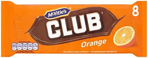 McVities Club Biscuits Orange