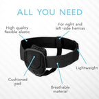 Adamson Inguinal Hernia Support Belt for Men I Fits Left or Right Side I Post Surgery Men and Womens Hernia Support Truss for Inguinal, Groin Hernias I Adjustable Waist Strap