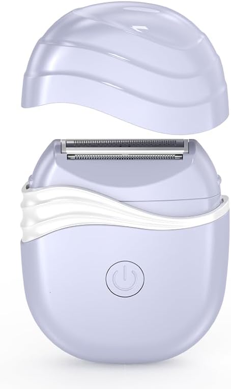 Women Electric Shaver and Bikini Trimmer, Body Hair Removal for Smooth Skin Portable Design