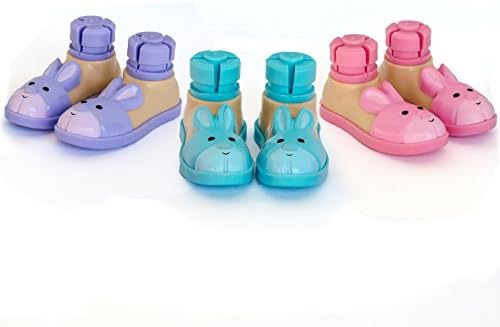 Bunny Slipper Walker Ski Glides for 1" Walker Tubes (Purple)