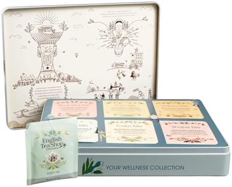 English Tea Shop - Your Wellness Collection- Gift Tin - 36 Tea Bag Sachets, 54g