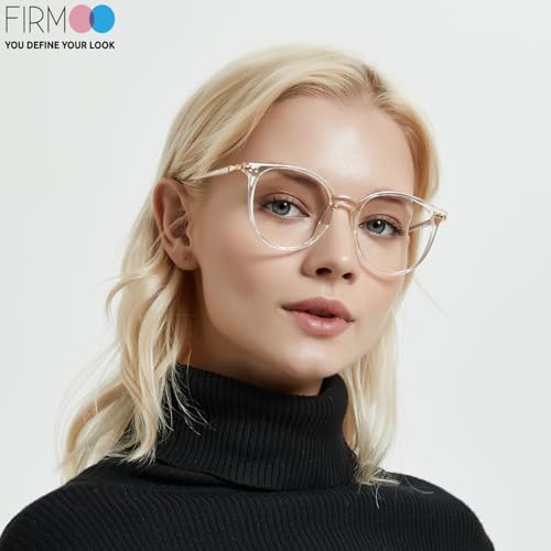 Firmoo Blue Light Blocking Reading Glasses 2.5 Women/Men, Computer Reading/Gaming/TV/Phones Glasses UV Glare Readers Glasses, Clear