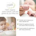 Simply Gentle 100g Organic Cotton Pleats