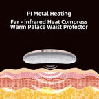 Portable Heating Pad for Cramps, Period Cramp Massager Portable Cordless Heating Pad with 3Heat Levels and 4 Massage Modes for Waist Pain,Relief Menstrual Gift for Women Girls Her Girlfriend