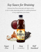 SEMPIO Soy Sauce for Braising - Balanced Flavor Enhancer for Braised Dishes, Korean, Asian Food, Made in Korea. (29.08 fl oz / 860mL, Vegan, Non-GMO)