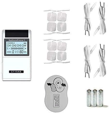 HealthmateForever CT15AB TENS Machine for Pain Management, Back Pain and Rehabilitation