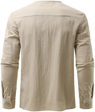 JOGAL Mens Renaissance Shirt Medieval Pirate Viking Halloween Costume Gothic Steampunk Retro Long Sleeve Lace Up Shirts
