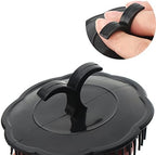 Mens Shampoo Brush, 5pcs Scalp Massage Brushes, Massage Hair Brush Floriated Shower Comb for Deep Cleaning Hair Men's Hand Brush Plastic Growth Beard Brush Pet Round Palm Brush