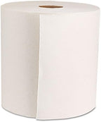 Genuine Joe GJO22700 Hard Wound Roll Towel, 800' Length x 7-8/9" Width, White (Case of 6)