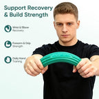 FitBeast Flex Therapy Bars and Therapy Putty Set, Hand Therapy and Grip Strength Training for Finger, Wrist & Forearm Exercise