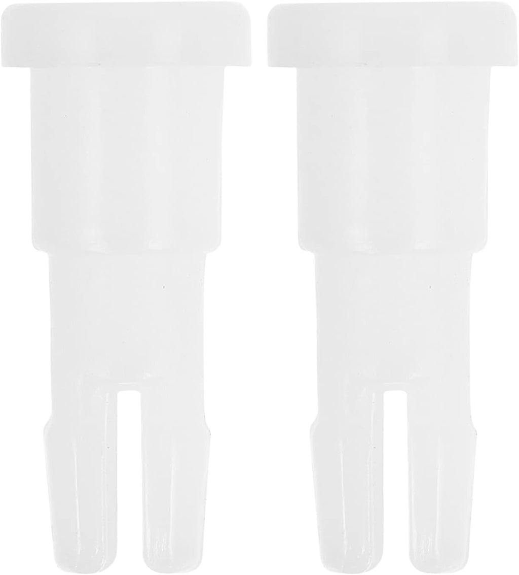 1pair Optical Chin Rest Paper Pins Sanitary Safety Pins for Optometry Supplies Durable Plastic Fits All Ages Essential for Optical Shops and Hospitals