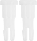1pair Optical Chin Rest Paper Pins Sanitary Safety Pins for Optometry Supplies Durable Plastic Fits All Ages Essential for Optical Shops and Hospitals