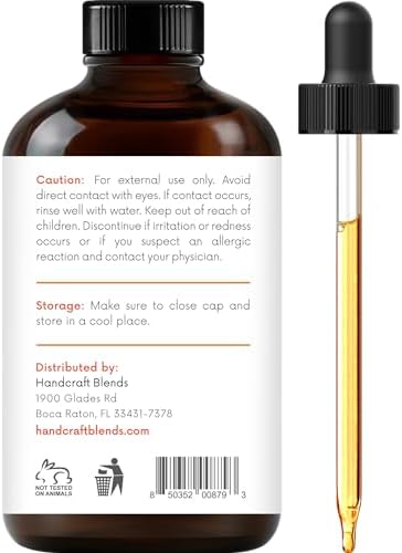 Handcraft Blends Grapefruit Essential Oil – Huge 4 Fl Oz – 100% Pure and Natural – Premium Grade Essential Oil for Diffuser and Aromatherapy, Skin, Massage, Candle and Soap Making Fragrance
