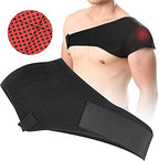 Shoulder Support, Elastic Shoulder Bandage Sports Damage Prevention Adjustable Self Heating Shoulder Brace Strap Pad Protection Gear for Shoulder