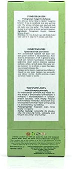 Armeniac Pomegranatin – 100% Natural Wild Crafted Loose Leaf Herbal Tea in a T-Stick | Premium – Wellness – Artisan – 12 Single Serve Steeps T-Sticks